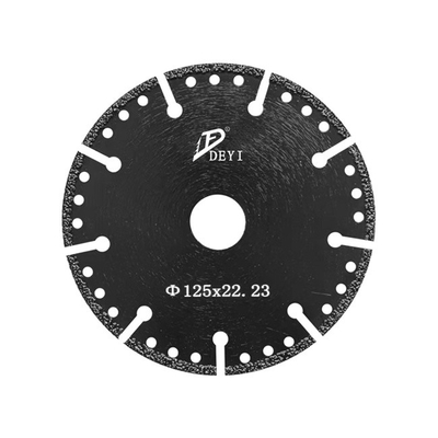 Вакуум лезвий вырезывания черного алмаза паял диск Masonry 8mm