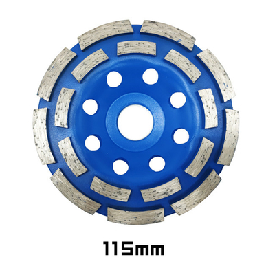 Абразивный диск чашки строки сини 115mm гранита конкретный двойной 4,5 дюйма
